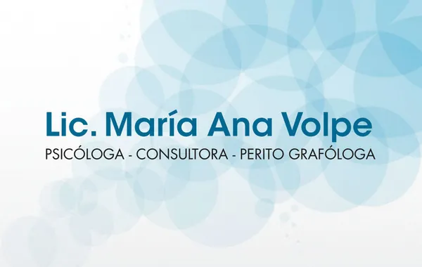 Lic. María Ana Volpe